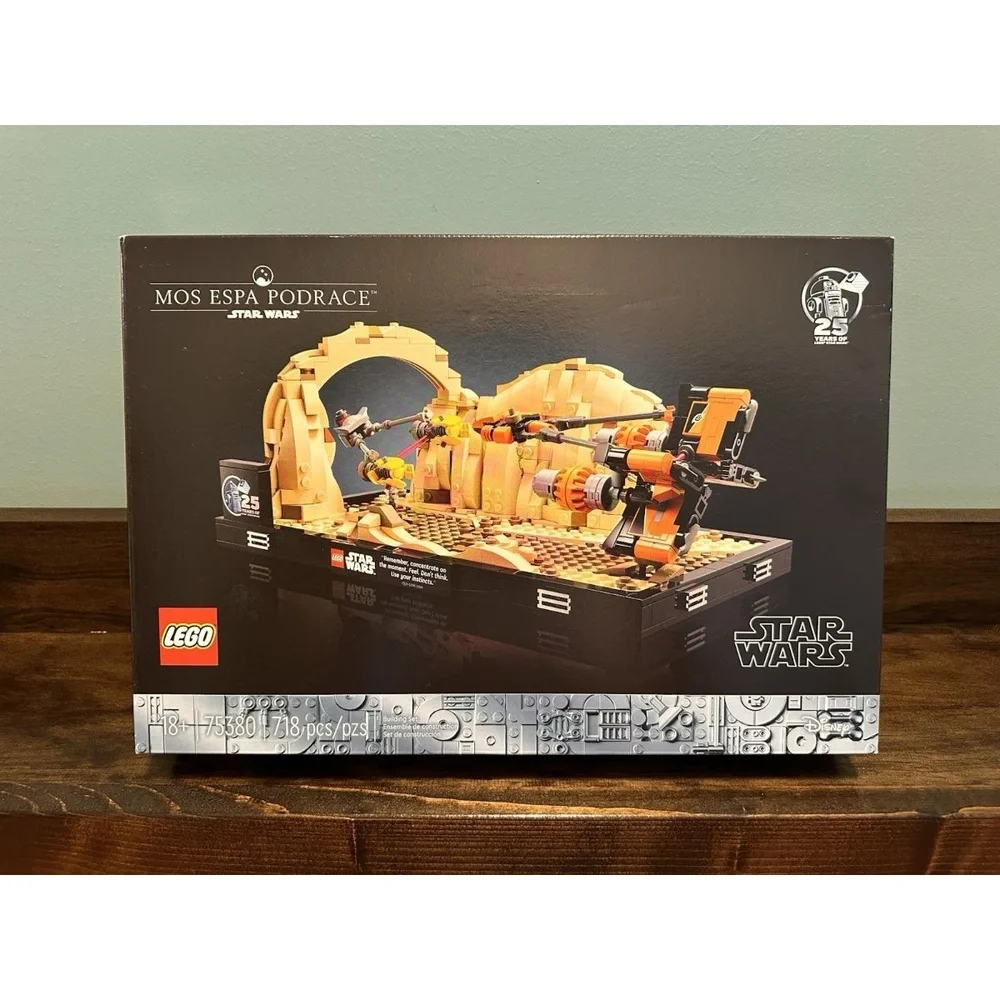 LEGO Star Wars: Mos Espa Podrace Diorama (75380) New-In-Box Set